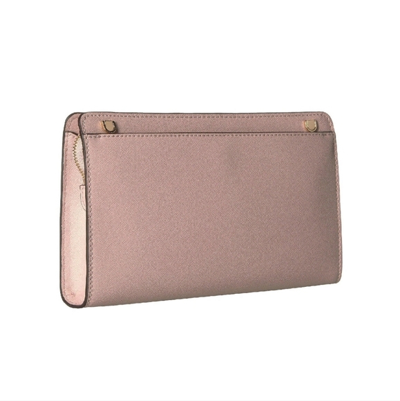 MICHAEL KORS Jet Set Large Saffiano Leather Convertible Crossbody Bag - Picture 3 of 7